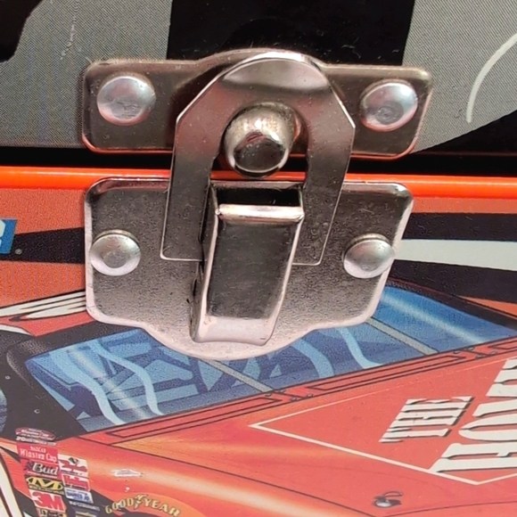 Vintage Tony Stewart 2003 NASCAR Home Depot Metal Lunch Box Racing Collectible - Picture 6 of 11